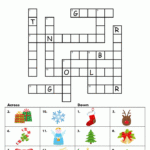 Easy Christmas Crossword Christmas Crossword Christmas Crossword  - Easy Christmas Crossword Printable Activities