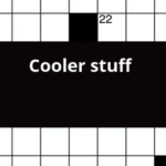 Cooler Stuff Crossword Clue - Easy Coll Crossword Clue