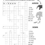 English Grammar Crossword Comparative Adjectives Http www  - Easy Comparative Crossword Clue