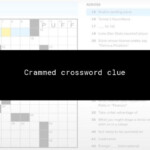Crammed Crossword Clue NYT Crossword Today - Easy Crossword Clue Nyt