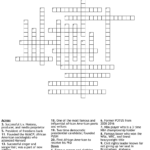Famous Firsts Black History Month Crossword WordMint - Easy Crossword For Black History Month