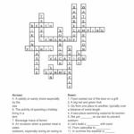 4 Free Printable Summer Crossword Puzzles - Easy Crossword Puzzle 13a Answers Key