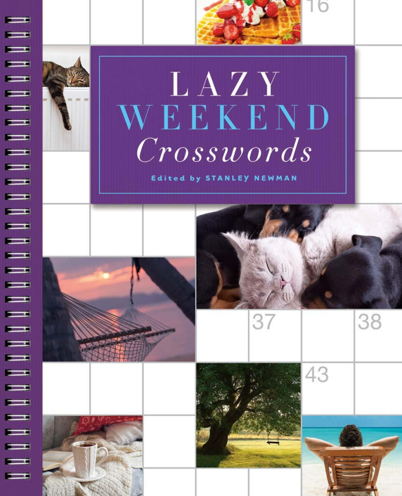 Sunday Crosswords Lazy Weekend Crosswords Paperback Walmart - Easy Crossword Puzzle Book For Lazy Sunday