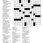 Easy Crossword Puzzle 9Dave Fisher Puzzlesaboutcom Lonyoo Printable  - Easy Crossword Puzzle Maker Printable