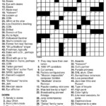 Free Easy Printable Crossword Puzzles For Adults Printable Crossword  - Easy Crossword Puzzles For Adults