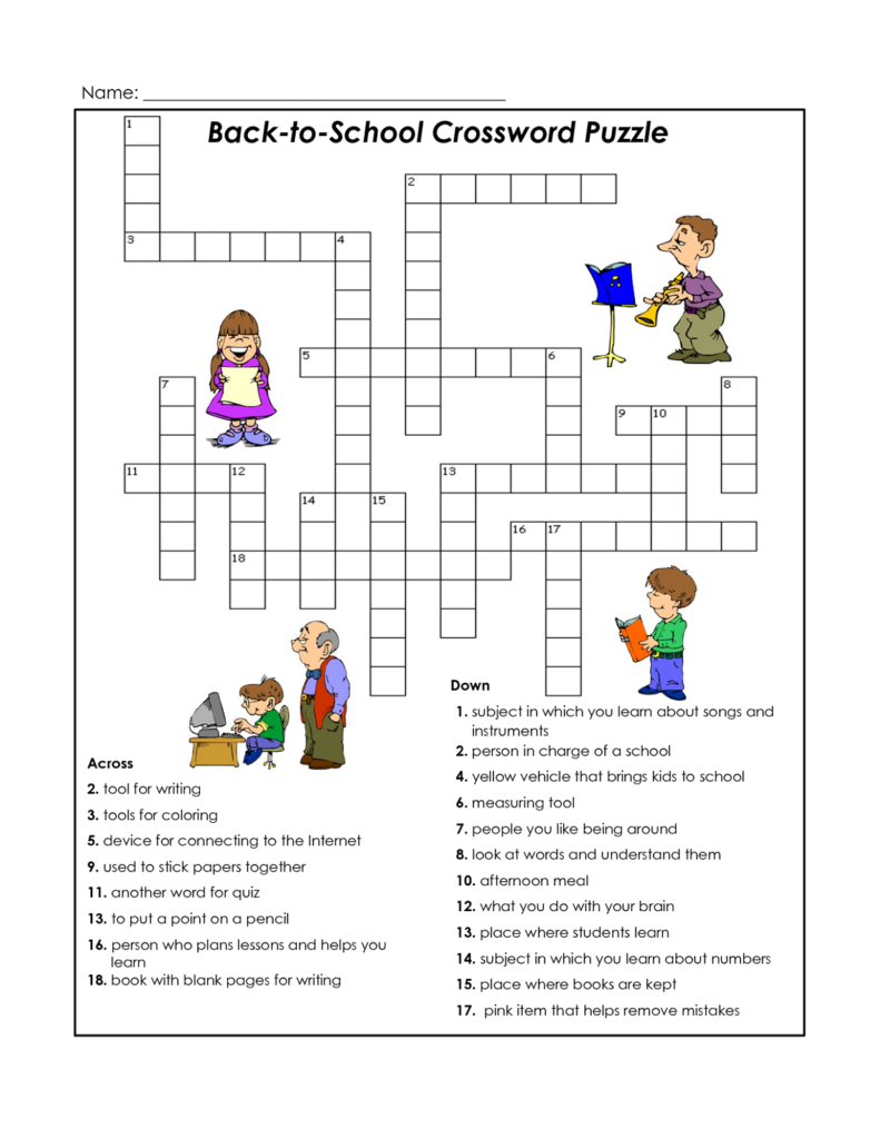 Easy Crosswords Puzzles For Kids Activity Shelter - Easy Crossword Puzzles For Kids Dreams