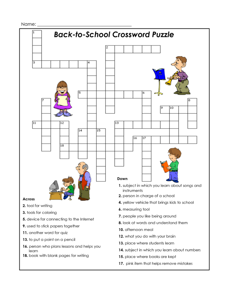 Easy Crosswords Puzzles For Kids Activity Shelter - Easy Crossword Puzzles For Kids To Print