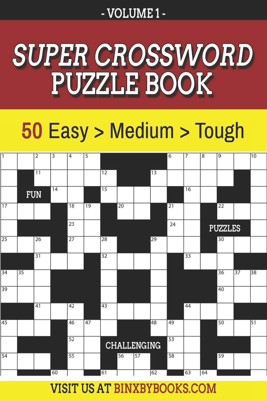 Easy Crossword Puzzles For Seniors Super Fun Edition Fun Guest - Easy Crossword Puzzles For Seniors: Super Fun Edition