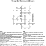 Printable Computer Crossword Puzzles With Answers Printable Crossword  - Easy Crossword Puzzles On The Computer
