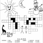 Opposites Crossword Puzzles For Kids Printable Crossword Puzzles  - Easy Crossword Puzzles Opposites