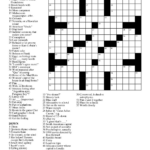 Free Daily Online Printable Crossword Puzzles Free Printable - Easy Crossword Puzzles Printable Daily