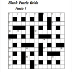 FREE 9 Blank Crossword Templates In PDF Excel EPS - Easy Crossword Templates Excel