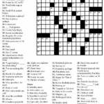 Printable Crossword Washington Post Printable Crossword Puzzles - Easy Crossword Washington Post