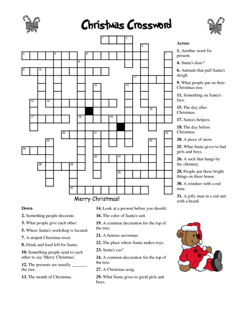 Printable Crossword Puzzles 7 Year Old Printable Crossword Puzzles - Easy Crosswords For 7 Year Olds