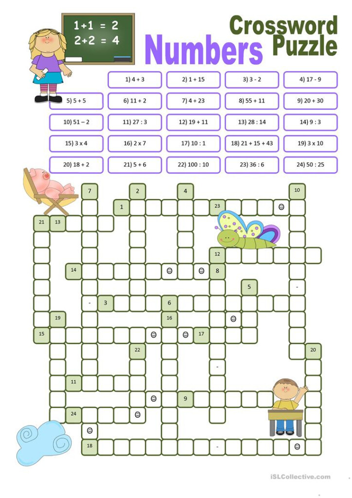 Printable Word Puzzles For 7 Year Olds Printable Crossword Puzzles - Easy Crosswords For 7 Year Olds