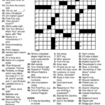 Easy Crossword Puzzles For Senior Activity 101 Printable Printable  - Easy Crosswords To Print Off