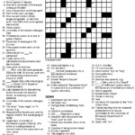 Crossword Puzzles Free Printable With Answers Free Easy Printable  - Easy Cryptic Crossword Puzzles With Answers