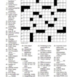 Easy Online Printable Crossword Puzzles Freeprintablecrossword - Easy Effortless Crossword