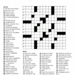 Best Free Printable Crossword Puzzles - Easy Entertainment Crosswords