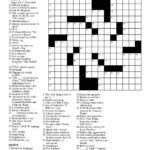 Printable Entertainment Crossword Puzzles Printable Crossword Puzzles - Easy Entertainment Crosswords