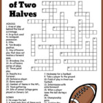 Football Crossword - Easy Football Crossword Puzzles