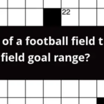 Part Of A Football Field That Is In Field Goal Range Crossword Clue - Easy Goal Scoring Chance Crossword Clue