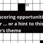 Goal scoring Opportunities In Soccer Or A Hint To This Puzzle s  - Easy Goal Scoring Chance Crossword Clue