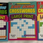 Lot Of 3 Kappa Easy Going Crosswords Large Print Puzzles Books 2022 EBay - Easy Going And Relaxed Crossword