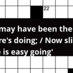 This May Have Been The Umpire s Doing Now Sliding Home Is Easy  - Easy Going Crossword Clue Nyt