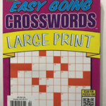 Kappa Easy Going Crosswords Large Print Puzzles Fun April 2017 FREE  - Easy Going Jogger Crossword