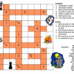 5 New Halloween Crossword Puzzles Printable Easy - Easy Halloween Crosswords
