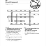 Learn About Hawaii With These Free Printables Hawaii Crossword  - Easy Hawaii Crosswords