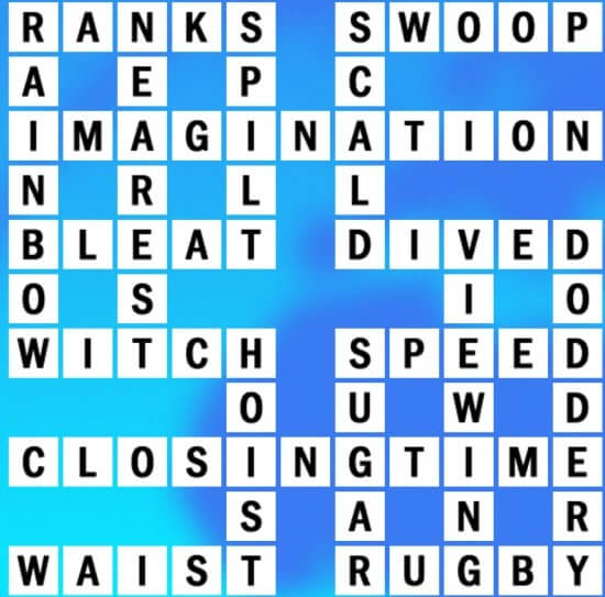 Grid C 3 Answers Solve World Biggest Crossword Puzzle Now - Easy In One's Mind World's Biggest Crossword