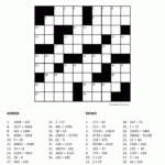 Easy Printable Crossword Puzzles For Adults Easy Crossword Puzzles  - Easy Interactive Crossword