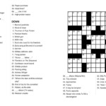Easy Crossword Puzzles For Beginners Free Online Kids Crossword  - Easy Internet Crossword Puzzles
