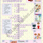 SHOPPING CROSSWORD ESL Worksheet By Tecus - Easy Kind Of Shopping Crossword