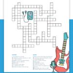 Musical Crossword Activity Sheet Music Theory Worksheets Piano Music  - Easy Listening Music Crossword