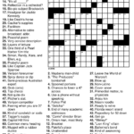 Printable Medical Crossword Puzzles Free Printable Crossword Puzzles - Easy Medical Crossword Puzzle