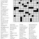 Printable Easy Crossword Puzzles With Answers Printable Crossword Puzzles - Easy Modern Crossword Puzzles