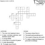 Eye Witness Crossword Sermons4Kids - Easy On The Eye Crossword