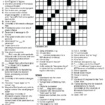 Printable Crossword Puzzles For Teens Printable Crossword Puzzles - Easy Online Crossword Puzzles For Teenagers