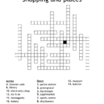 Food Shopping Word Search WordMint - Easy Park Shopping Places Crossword