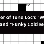 Co writer Of Tone Loc s Wild Thing And Funky Cold Medina Crossword Clue - Easy Peasy Thing Crossword Clue