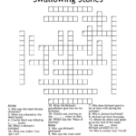 Swallowing Stones Crossword WordMint - Easy Pill To Swallow Crossword