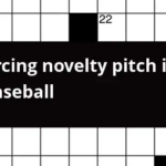 Arcing Novelty Pitch In Baseball Crossword Clue - Easy Pitches Crossword Clue