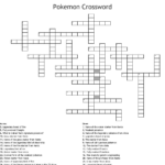 Anime Manga Crosswords Word Searches Bingo Cards WordMint - Easy Pokemon Crossword Puzzles