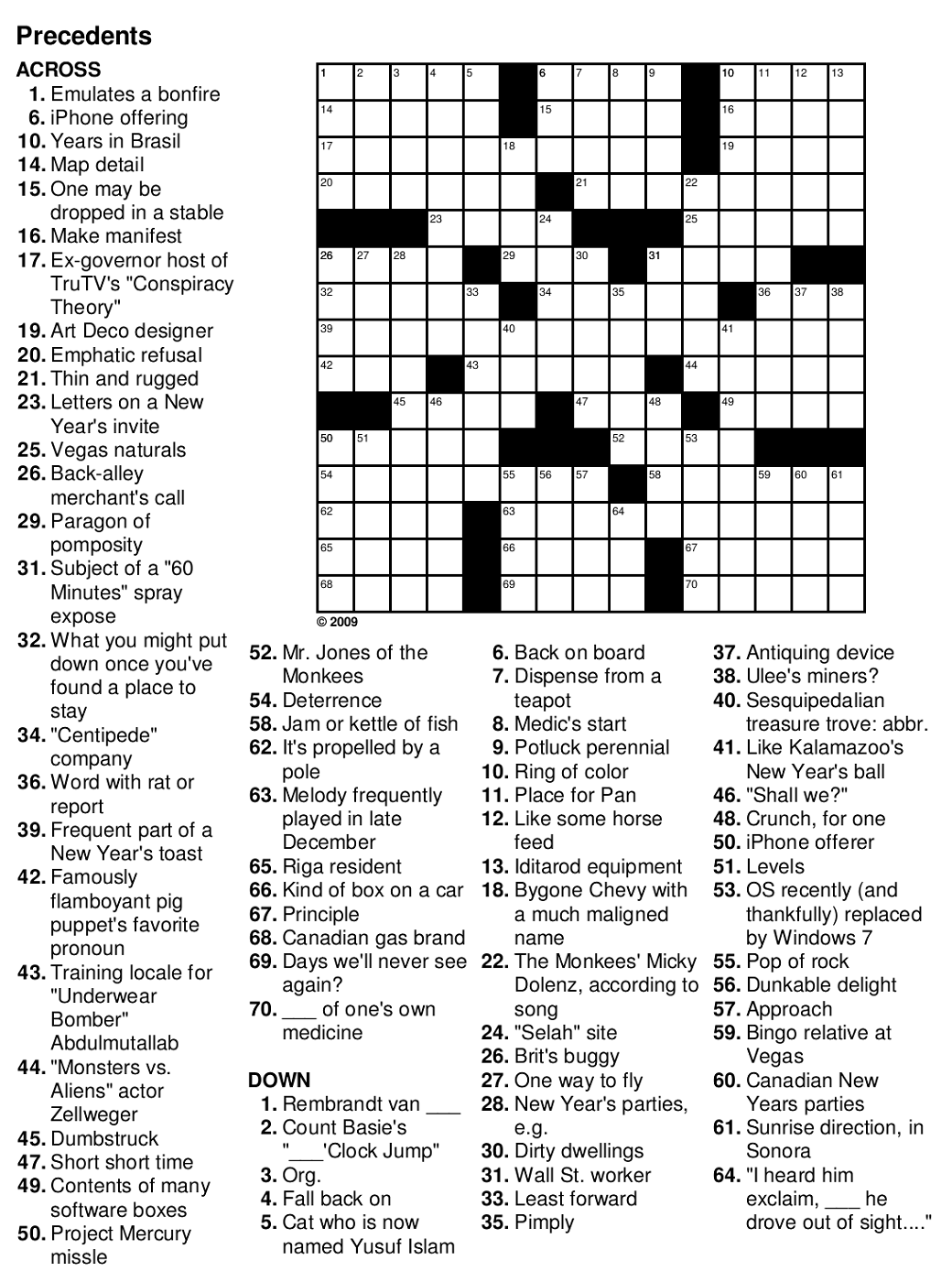 Easy Crossword Puzzles For Seniors Activity Shelter - Easy Printable Crossword