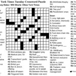 Image Result For Completed New York Times Crossword Puzzle Printable  - Easy Quiz To Grade Crossword Nyt