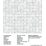 Pin On Activity Printables - Easy Race Pace Crossword