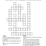 54 Mountain Route Crossword Daily Crossword Clue - Easy Route To A Mountain Summit Crossword Clue